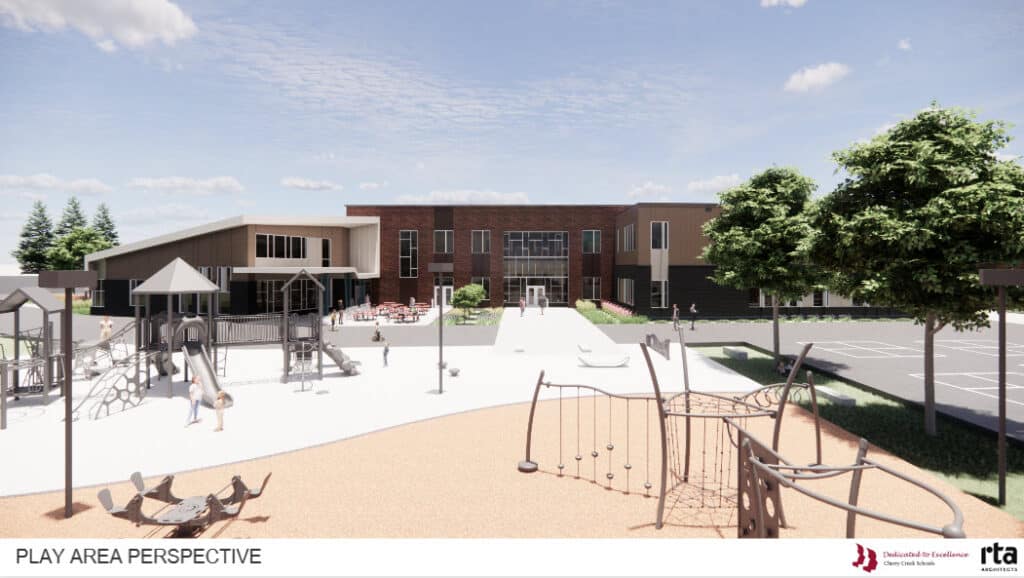 New Holly Hills Elementary exterior view